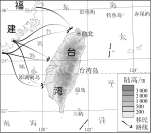 2020八年级学业水平考试模拟-西城区-矢量配图-台湾省地图