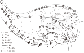 2022上学期期末-东城区七上-矢量配图-青藏地区示意图