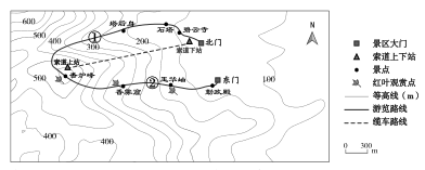 2022-2023-一模制图2023.3-香山-香山等高线