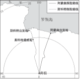 2021学考一模-西城-阿蒙森和斯科特南极探险路线示意图