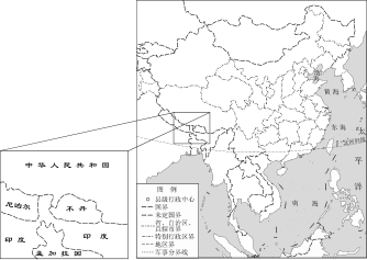 19-20第一学期期末各区统考试卷-西城7上-矢量配图-中国的位置和疆域