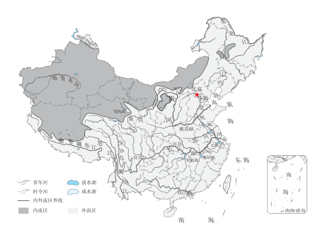 2021-2022-第二学期-魔法分层矢量图-中国水系分布-分层