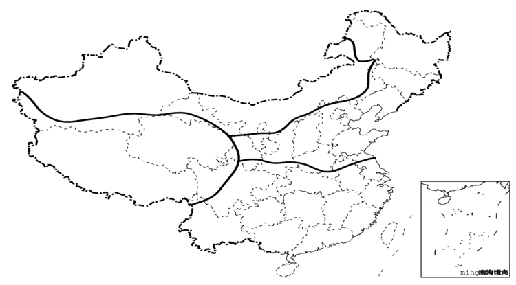 中国四大分区和行政区划