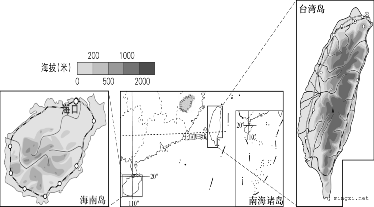 台湾和海南