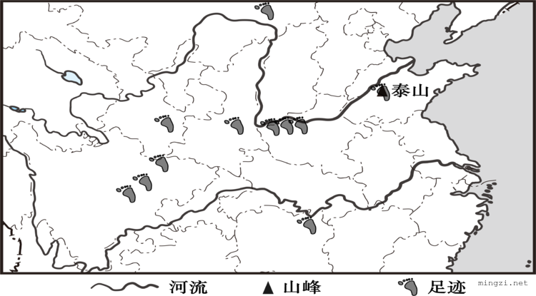 杜甫足迹（矢量）