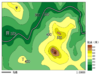 某地等高线图