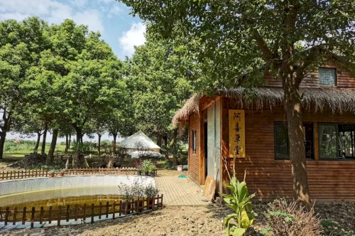 阳澄湖村上，阿喜草堂在这里